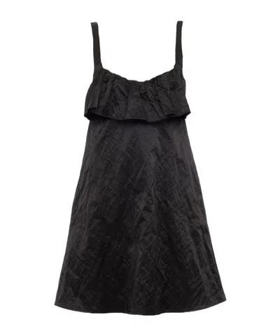 CHLOÉ CHLOÉ SCOOP-NECK SLEEVELESS MINI DRESS