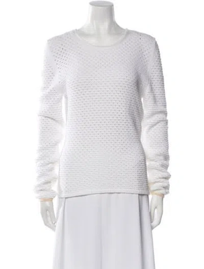 Pre-owned Chloé Scoop Neck Sweater In Multi