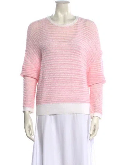 Pre-owned Chloé Scoop Neck Sweater In Multi