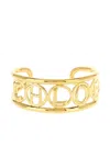 Chloé Script Bracelet In Gold