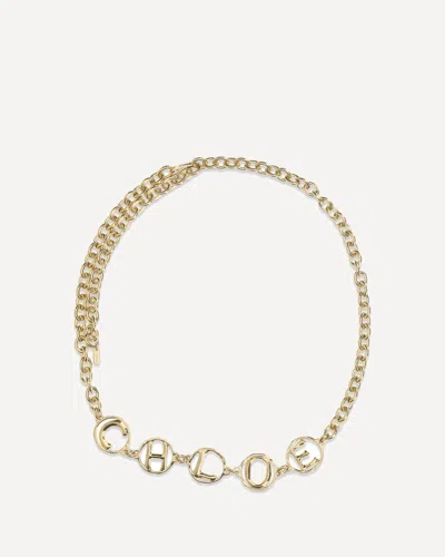 CHLOÉ SCRIPT JEWEL BELT