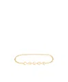 Chloé Golden Chloe Script Jewel Belt In Gold