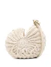 Chloé Sea Treasures Woven Shell Crossbody Bag In Neutrals