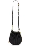 Chloé Chloe Women Black Leather Sea Treasures Crossbody Bag In Black
