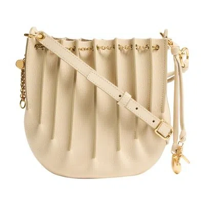 Chloé Sea Treasures Drawstring Bag In Neutral