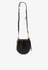 Chloé Chloe Women Black Leather Sea Treasures Crossbody Bag In Black