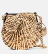 Chloé Sea Treasures Mini Leather Clutch In Black