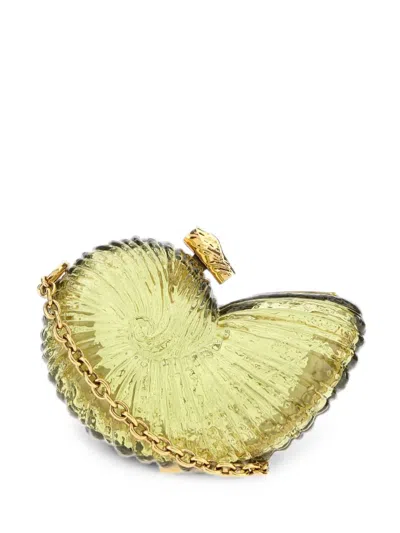 Chloé Sea Treasures Shell Shoulder Bag In Green