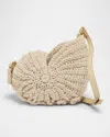 Chloé Sea Treasures Woven Shell Crossbody Bag In Sea Treasures In Passementerie