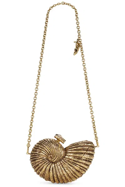 Chloé Seashell Clutch In Gold