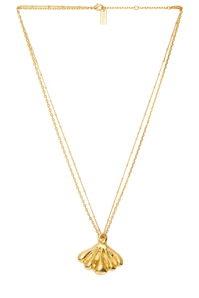 Chloé Mirror Pendant Necklace In Gold