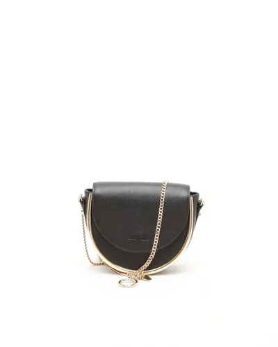 Chloé See By Chloe Mara Saddle Crossbody Bag In Black