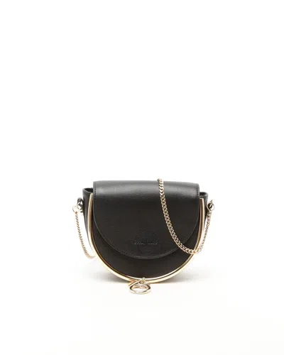 Chloé See By Chloe Mara Saddle Crossbody Bag In Black