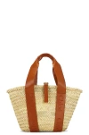 Chloé Sense Basket Tote Bag In Caramel