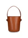 Chloé Sense Bucket Bag In Brown