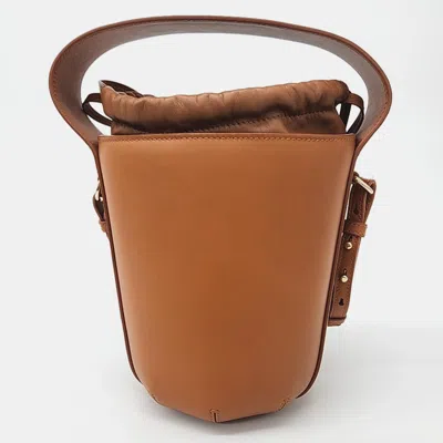 Pre-owned Chloé Sense Bucket Bag In Brown