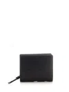Chloé Sense Compact Wallet In Black