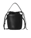 Chloé Sense Leather Bucket Bag In Black