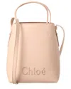 Chloé Women Sense Micro Tote Bag In Pink