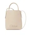 Chloé Micro Sense Tote Bag In Nude