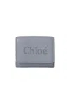 Chloé Chloe É Sense Mini 70% Discount Wallet In Gray