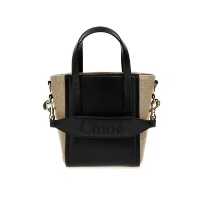 Chloé Sense Shoulder Bag In Black