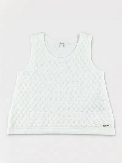 Chloé Co-ords  Kids Color White In Weiss