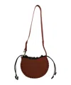 Chloé Chloe Sepia Brown Mate Small Shoulder Bag In Sepia Brown