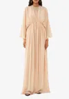 Chloé Sequin-embellished Maxi Dress In Pink