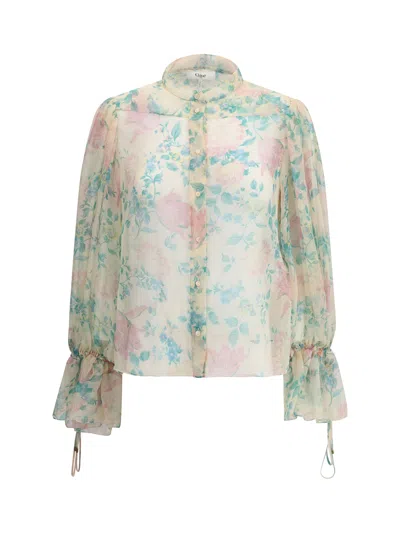 CHLOÉ SHEER BLOUSE