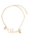 Chloé The Shells Necklace Accessories In Multi
