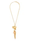 Chloé Shell-pendant Necklace In Gold