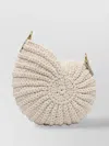 Chloé Shell Shape Crochet Crossbody Bag Adjustable Strap