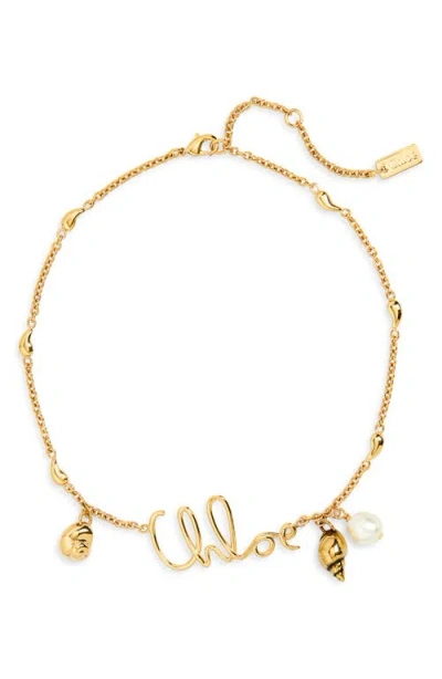 CHLOÉ CHLOÉ SHELLS NECKLACE