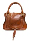 Chloé Womens Clay Brown Marcie Medium Leather Shoulder Bag In Brown