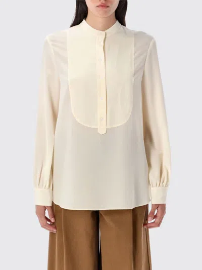 CHLOÉ SHIRT CHLOÉ WOMAN COLOR WHITE,H32022001