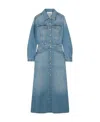 Chloé Shirt City Denim Dress In Blue