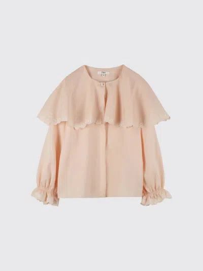Chloé Kids' 衬衫  儿童 颜色 粉色 In Neutral