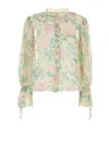 Chloé Chloe Women Printed Muslin Blouse In Multi