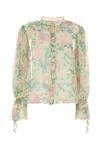 Chloé Chloe Women Printed Muslin Blouse In Multi