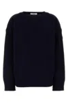 Chloé Knitwear Crewneck Long Sleeves Ribbed Finish In Black