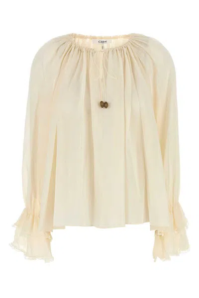 Chloé Shirts In Neutral