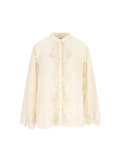Chloé Shirts In Neutral