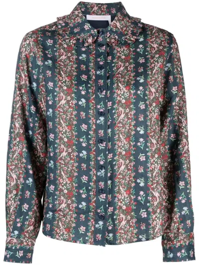 Chloé Shirts Long Sleeve In Multi