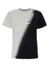 Chloé T-shirt Col Rond Femme Noir Taille L 100% Coton In Multicoloured