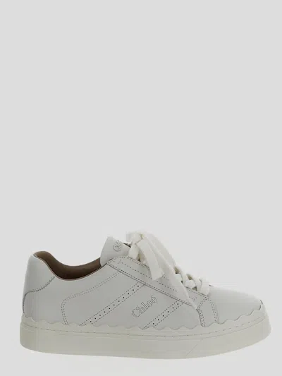 Chloé Shoe In White
