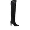 Chloé Cuissardes Eve Femme Noir Taille 38 100% Cuir De Brebis In Black