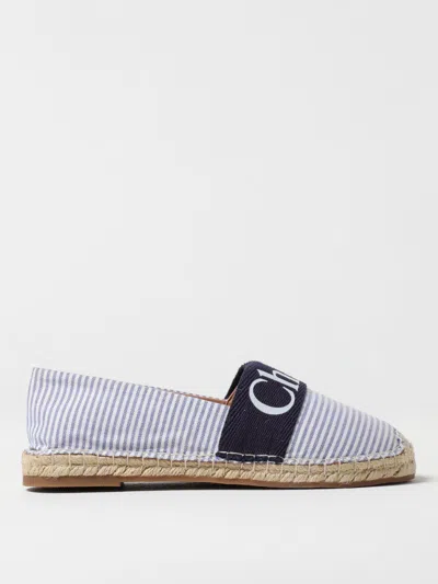 CHLOÉ SHOES CHLOÉ KIDS COLOR BLUE,G62722009