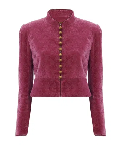 Chloé Short Jacket In Pink