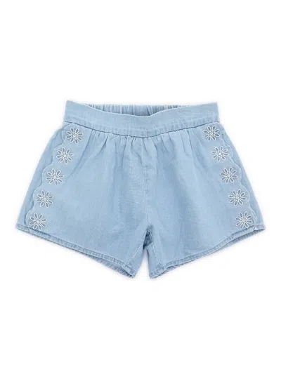 Chloé Chloe' Short Jean In Blue